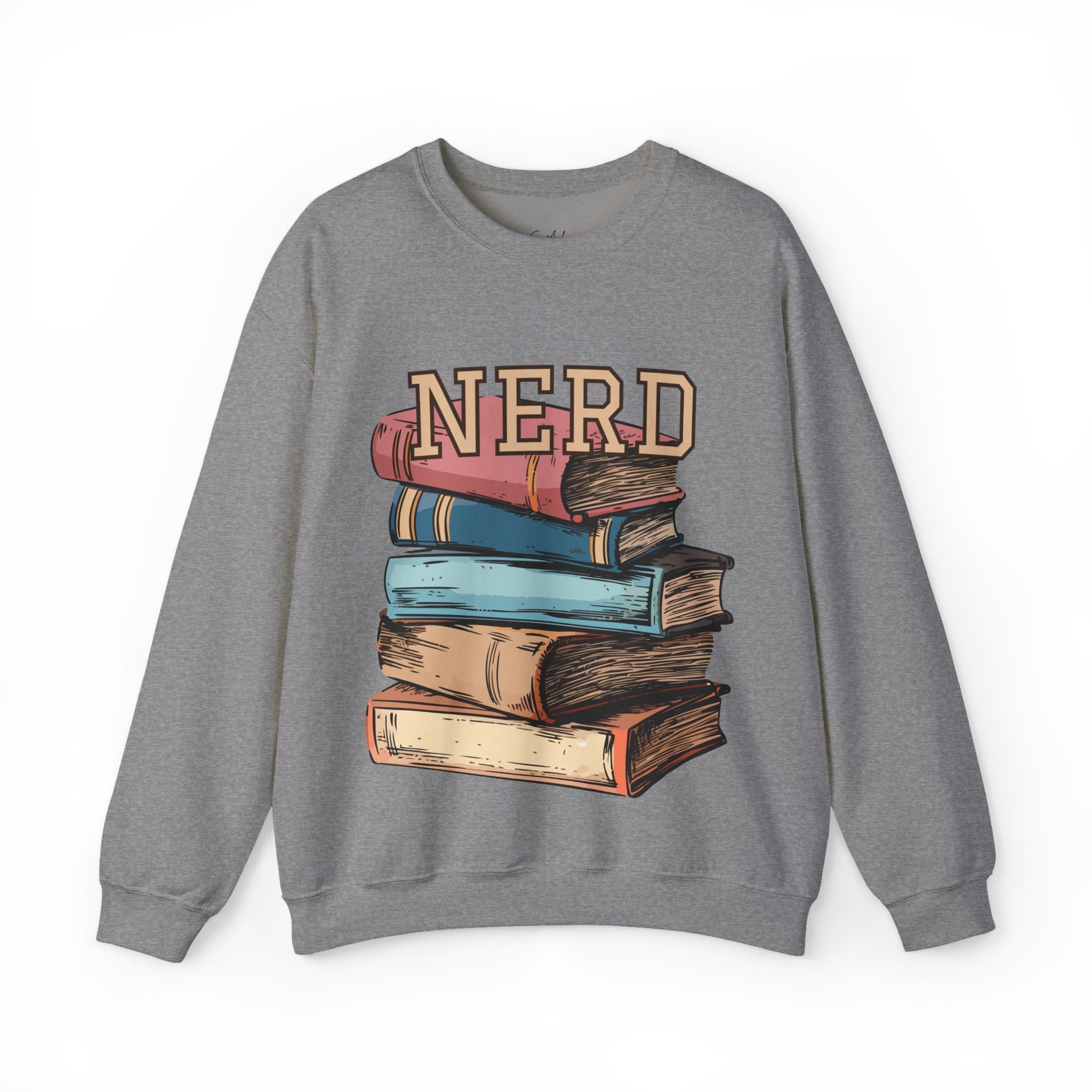 NERD w/books - sweatshirt