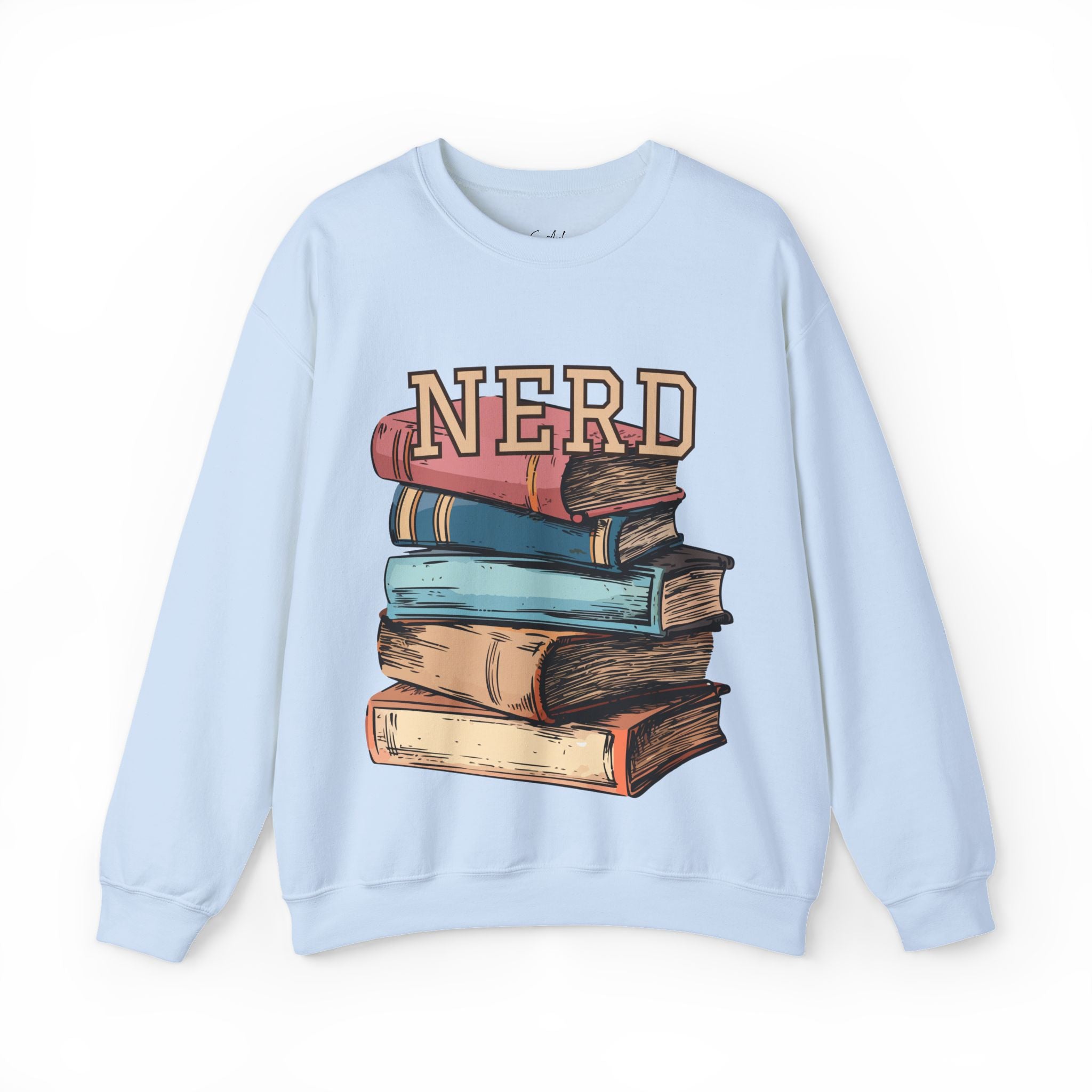 NERD w/books - sweatshirt