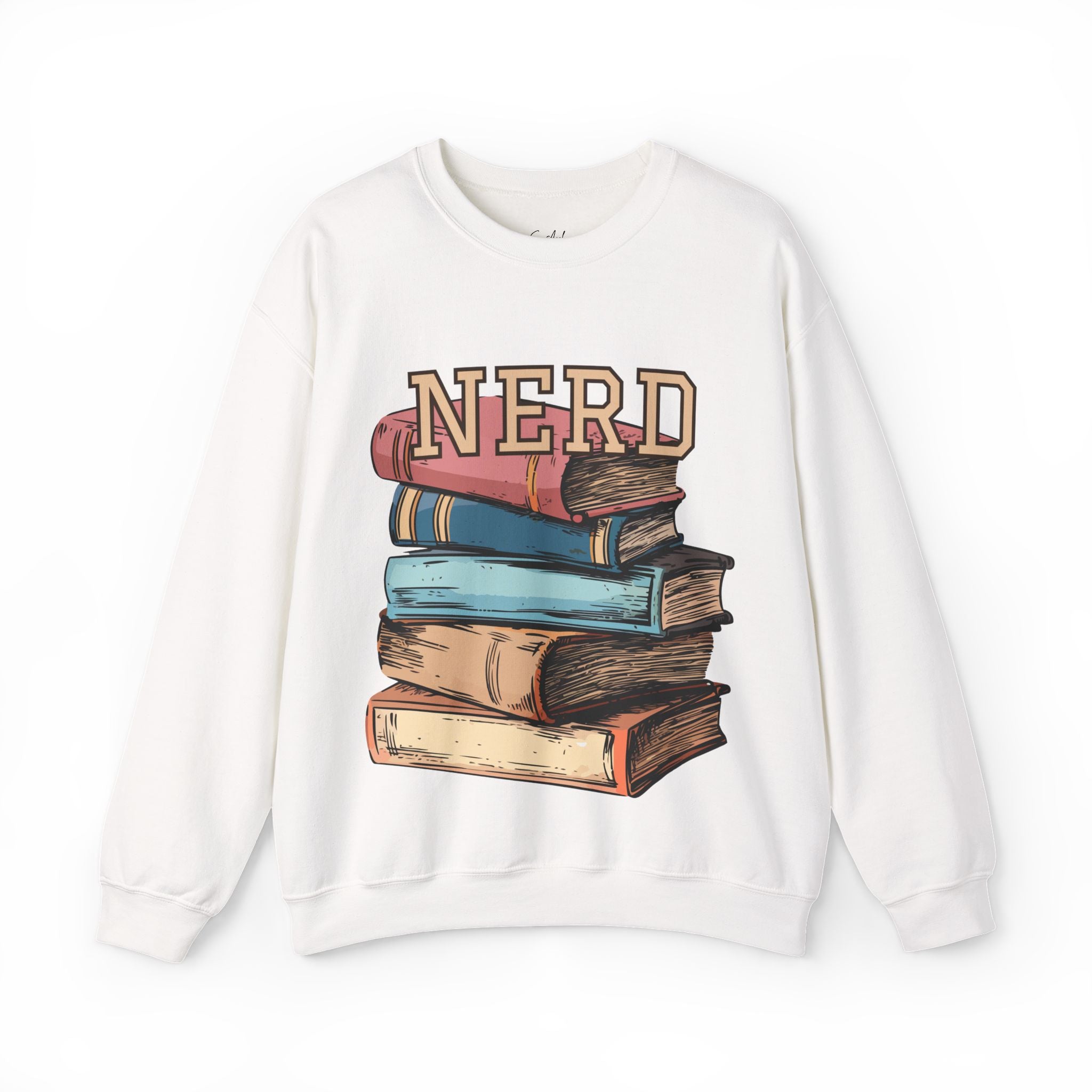 NERD w/books - sweatshirt