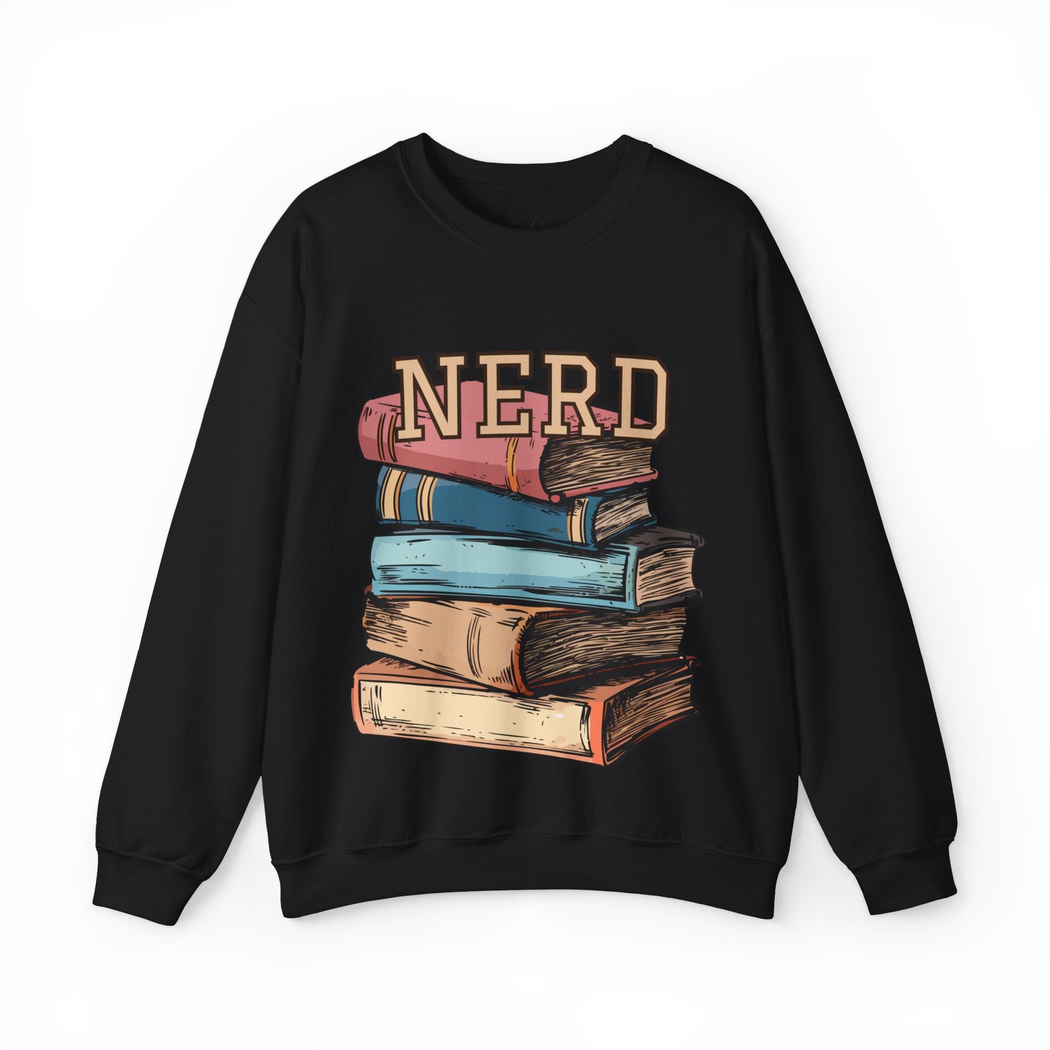 NERD w/books - sweatshirt